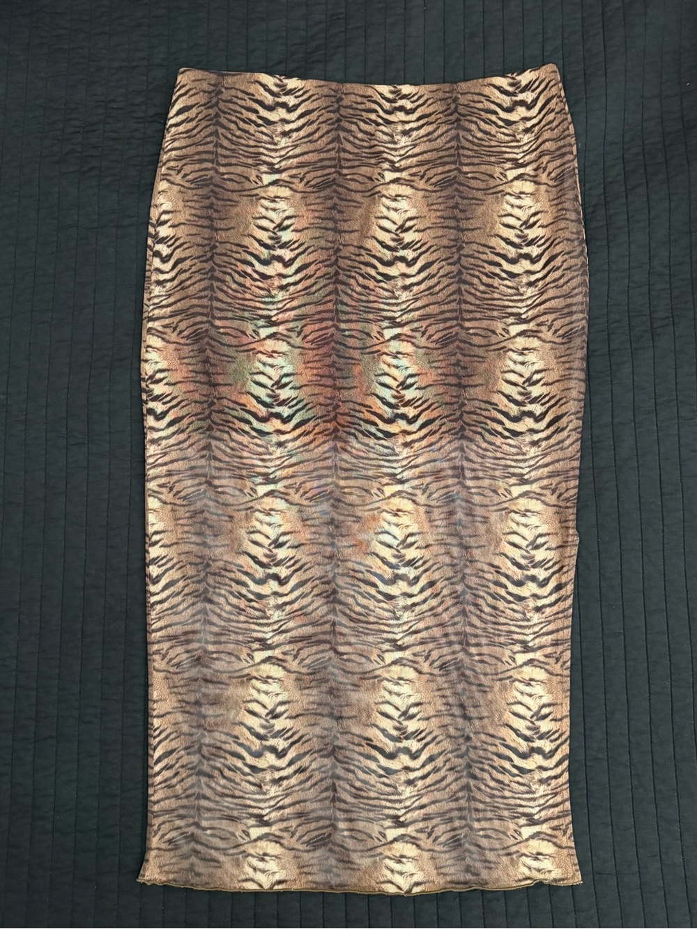 Dressed in LALA Animal Print Maxi Skirt